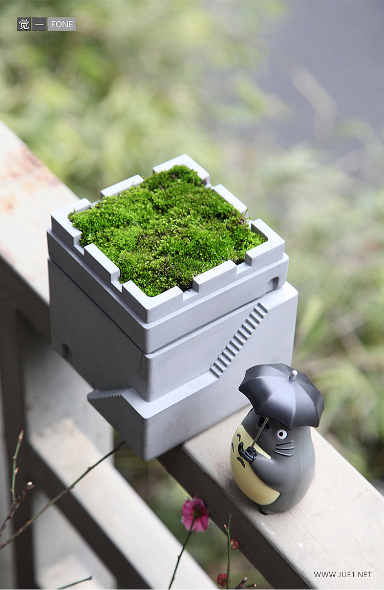 觉一FONE/混凝土水泥烟灰缸【微观 THE MICRO】