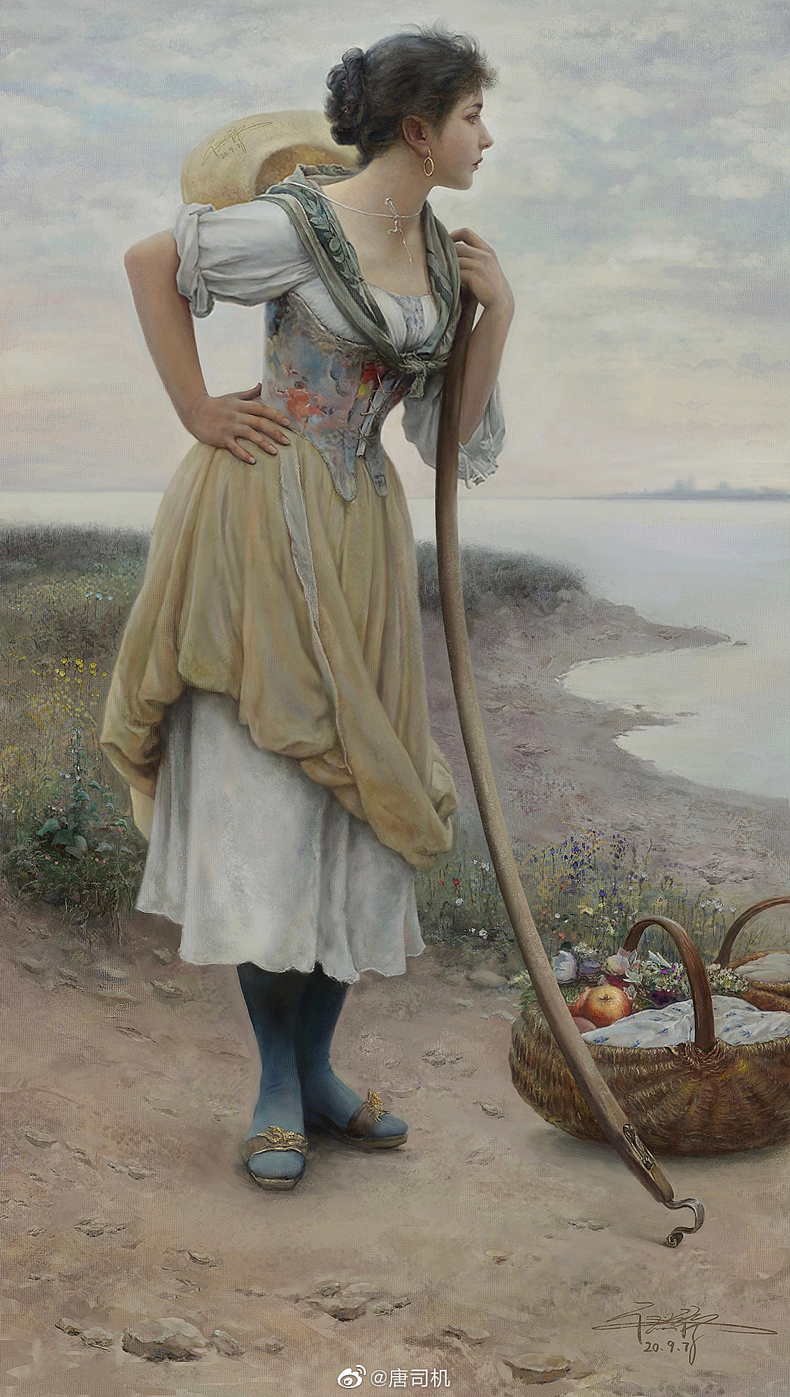 古典油画临摹（图ZMjIzOTQyMTMy） - 创作习作 - 站酷设计师唐司机原创素材 - 站酷ZCOOL