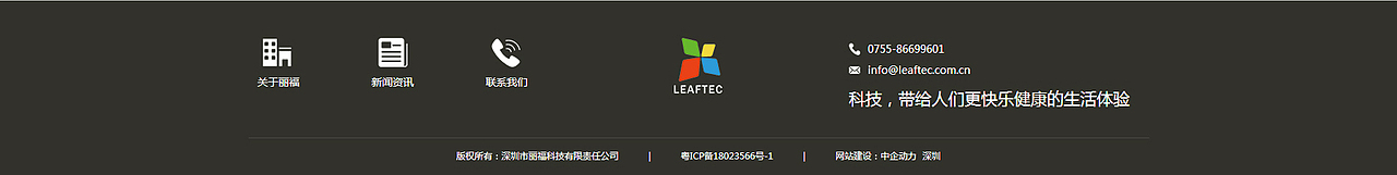 丽福网站海报设计