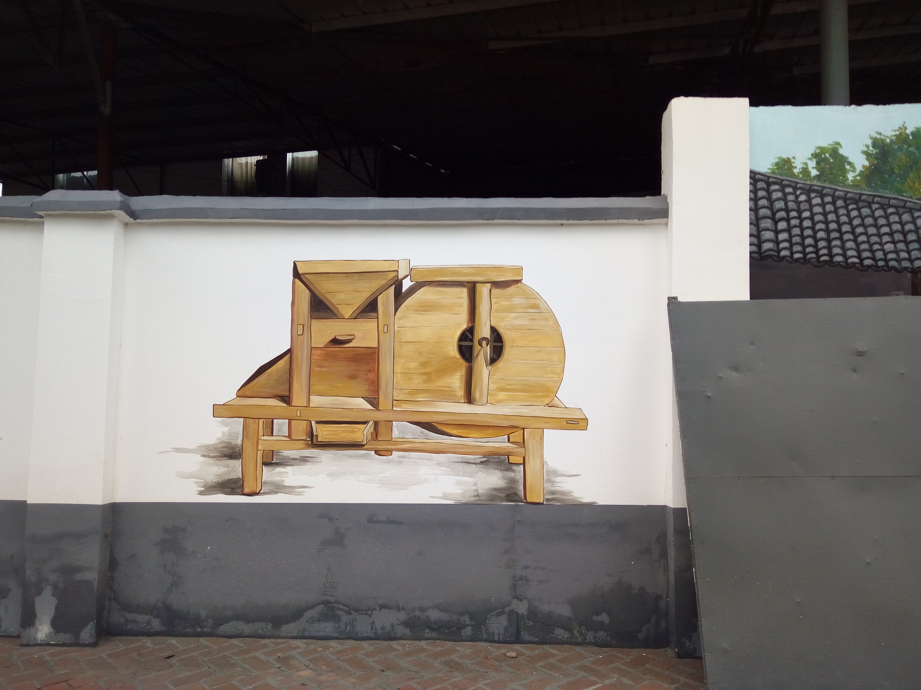 新农村墙绘,乡村文化墙,社区墙绘,社区文化墙