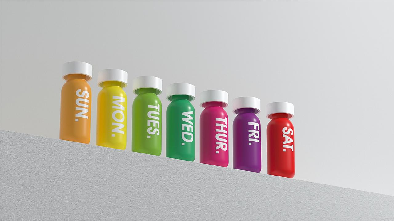 咖啡包装设计  I  7天咖啡灵感胶囊