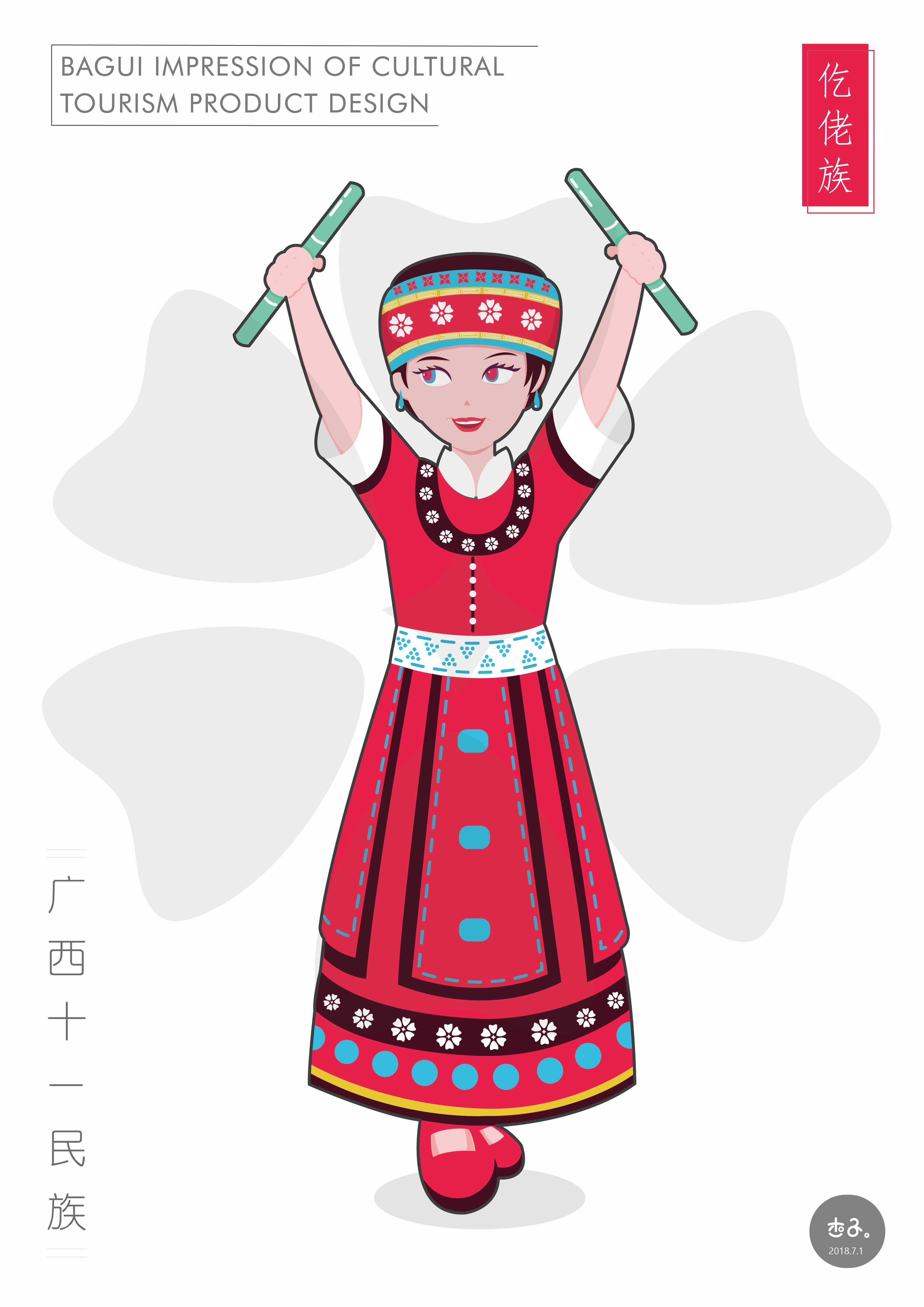 仡佬族 卡通图片图片