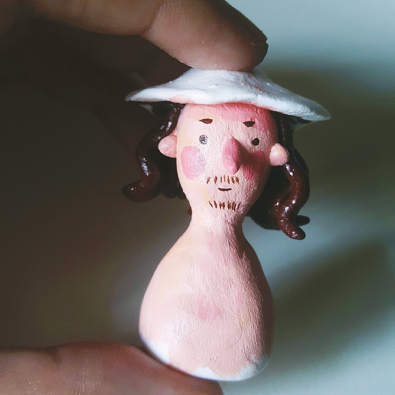 手作—花大叔的制作过程（图ZODc2OTA1Mjg=） - 其他手工艺 - 站酷设计师肉干蛋原创素材 - 站酷ZCOOL