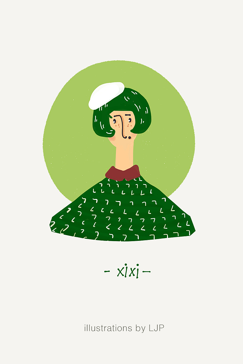 我的100个原创头像插画打卡App绘 ---先放50个头像插画（图ZMTQ5NzU2NjA4） - 创作习作 - 站酷设计师jp无糖小花原创素材 - 站酷ZCOOL