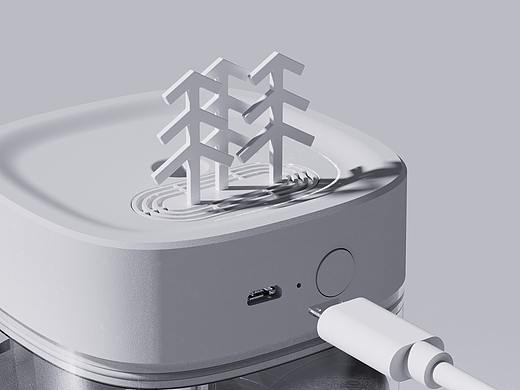 黑深林加湿器