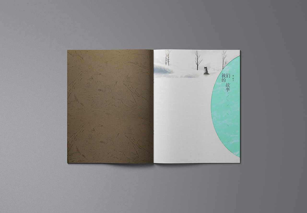 回忆录书籍设计《我们的故事》