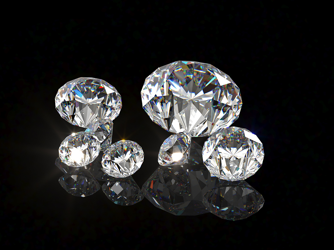 水晶钻石装饰玻璃钻石摆件透明彩色钻石工艺品水晶宝石商务送礼-阿里巴巴