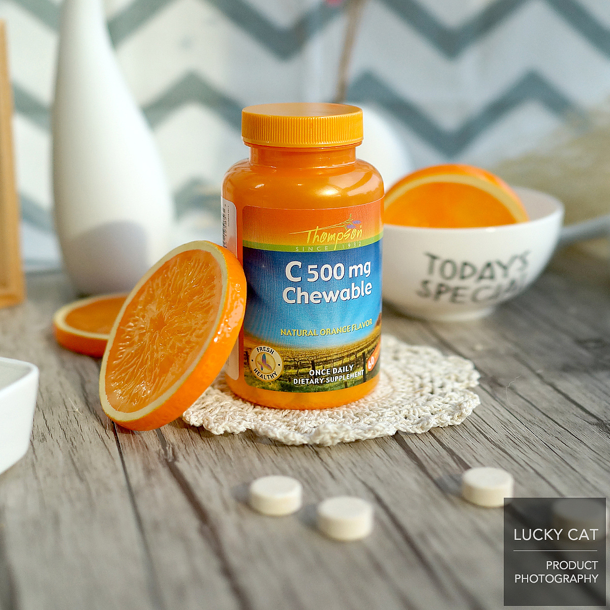 进口保健品类产品摆拍