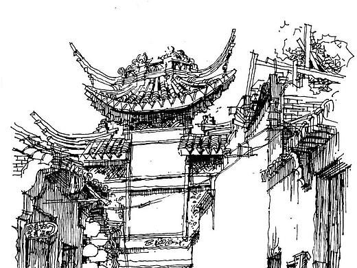 设计手绘教育培训  | 建筑丶景观丶室内丶写生作品赏析