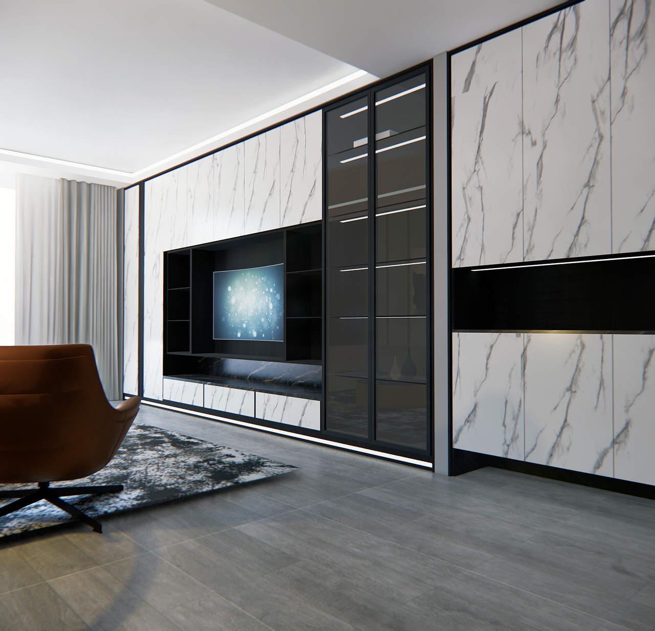 enscape定制家具展厅设计（图ZMjE0MDgxOTY0） - 家装设计 - 站酷设计师sketchup设计原创素材 - 站酷ZCOOL