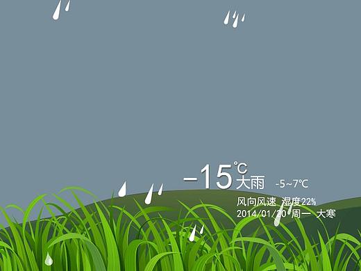 下雨天气UI动效（个人主页-ZMjk2MDg3NDQ=） - 动效设计 - 站酷设计师有只山竹原创素材 - 站酷ZCOOL