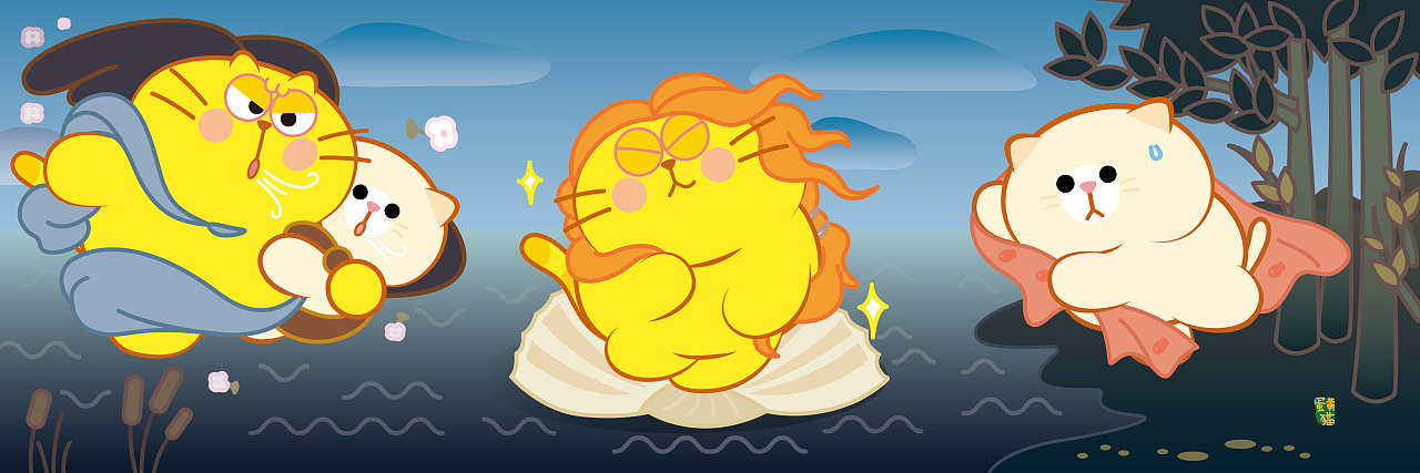 当猫猫遇见世界名画-2