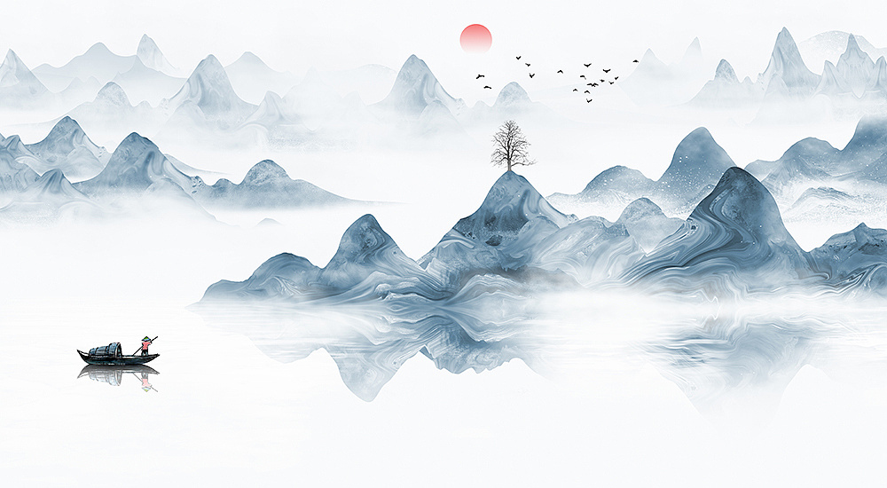 大型场景山水画——自己超爱的一组