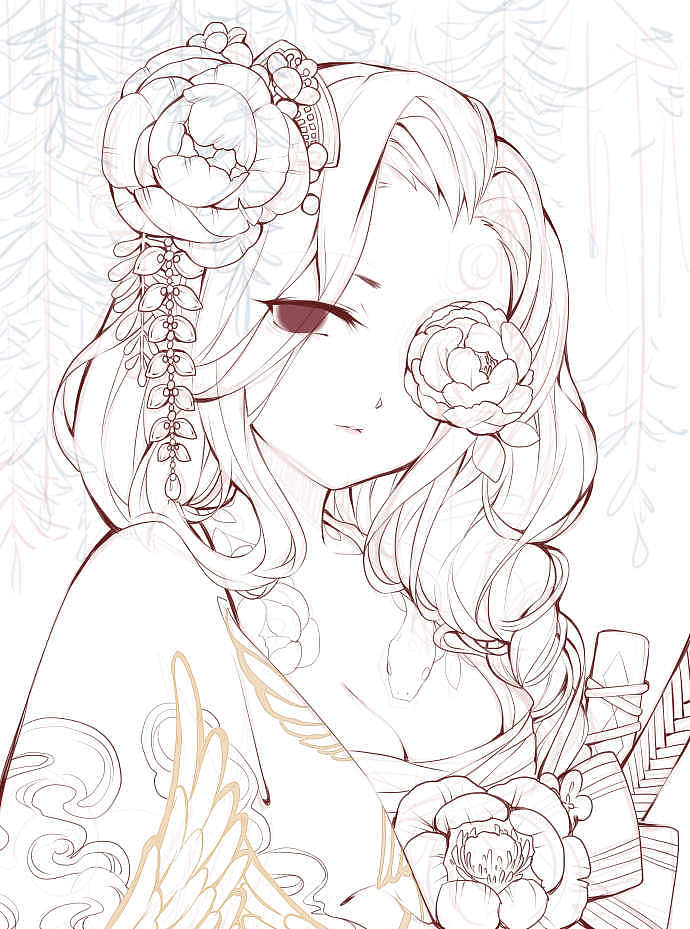 奇迹暖暖同人花园小姐姐