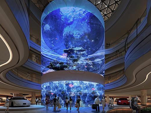 商场水族馆