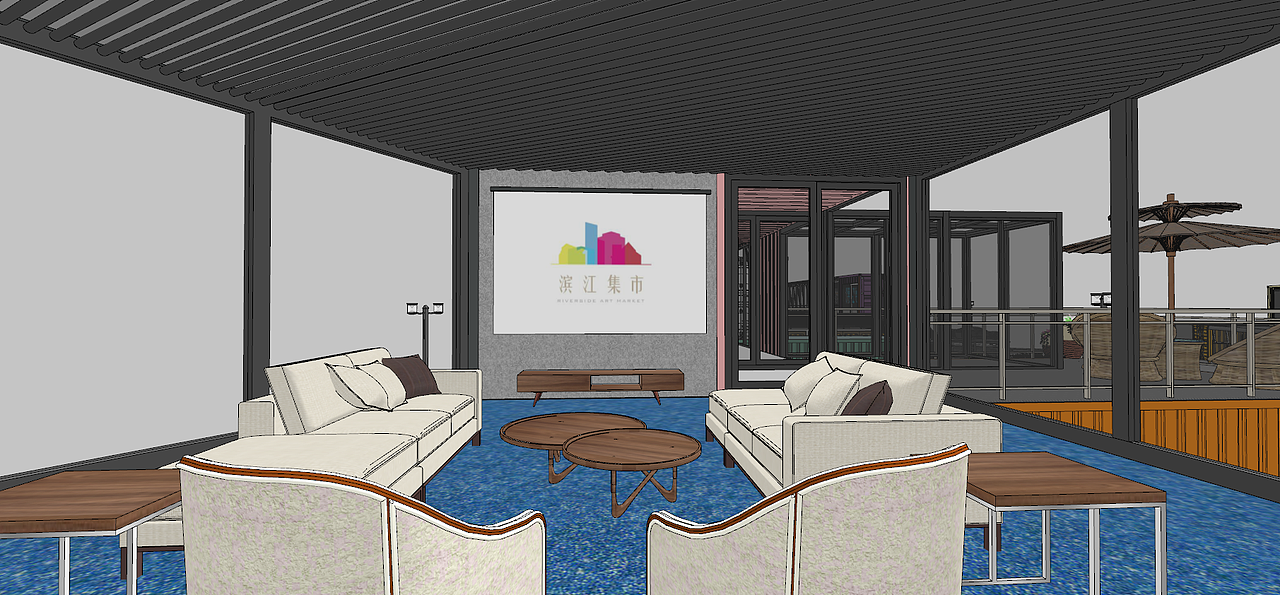 原创集装箱创意街区设计