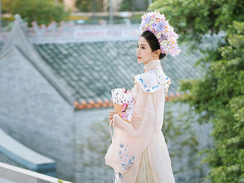 今生簪花，来世漂亮🌸 深圳簪花写真拍摄