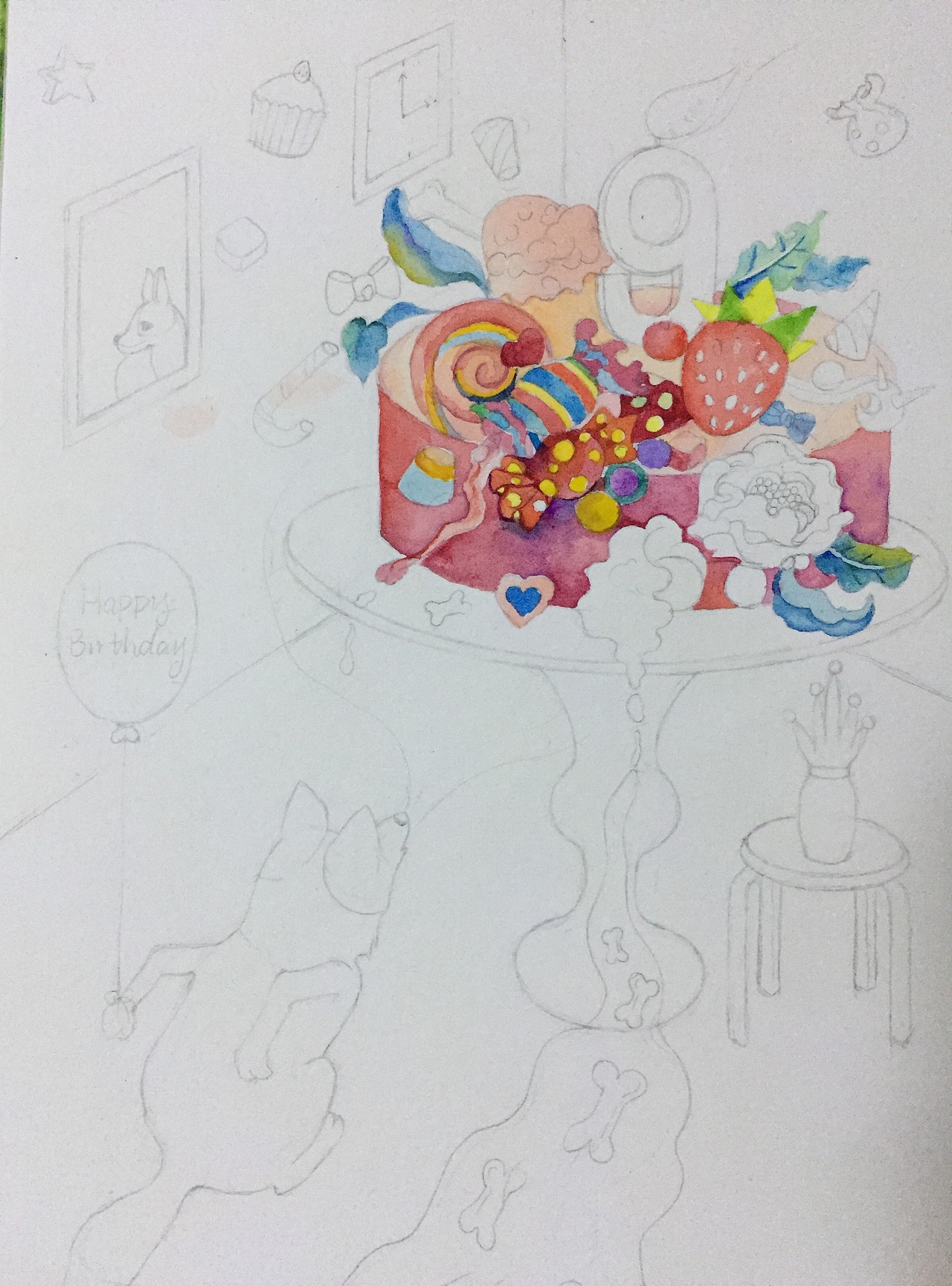 卡卡星球（图ZMTgzMjAyMjE2） - 创作习作 - 站酷设计师绘逃师violet原创素材 - 站酷ZCOOL