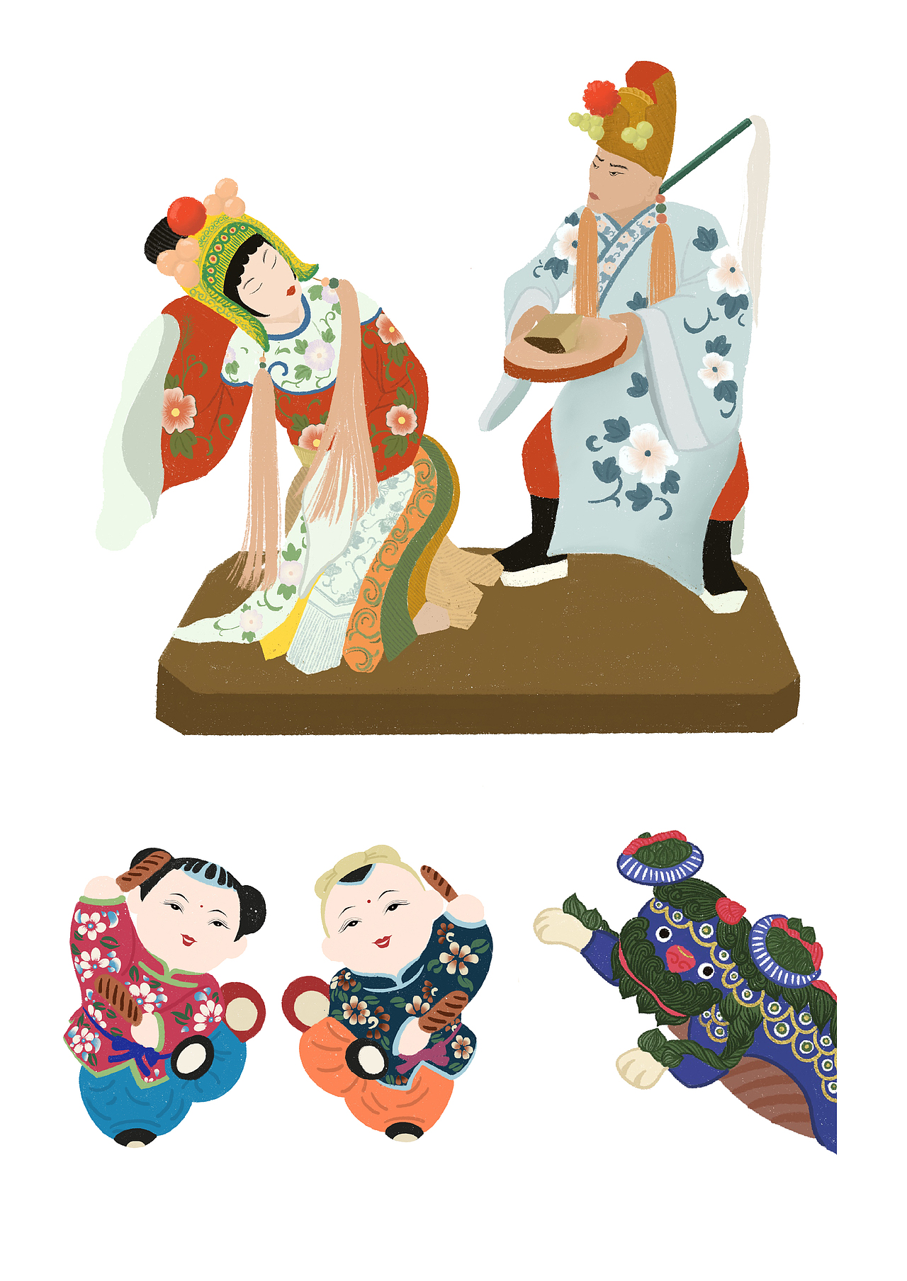 泥塑华章无锡惠山泥人书籍装帧设计