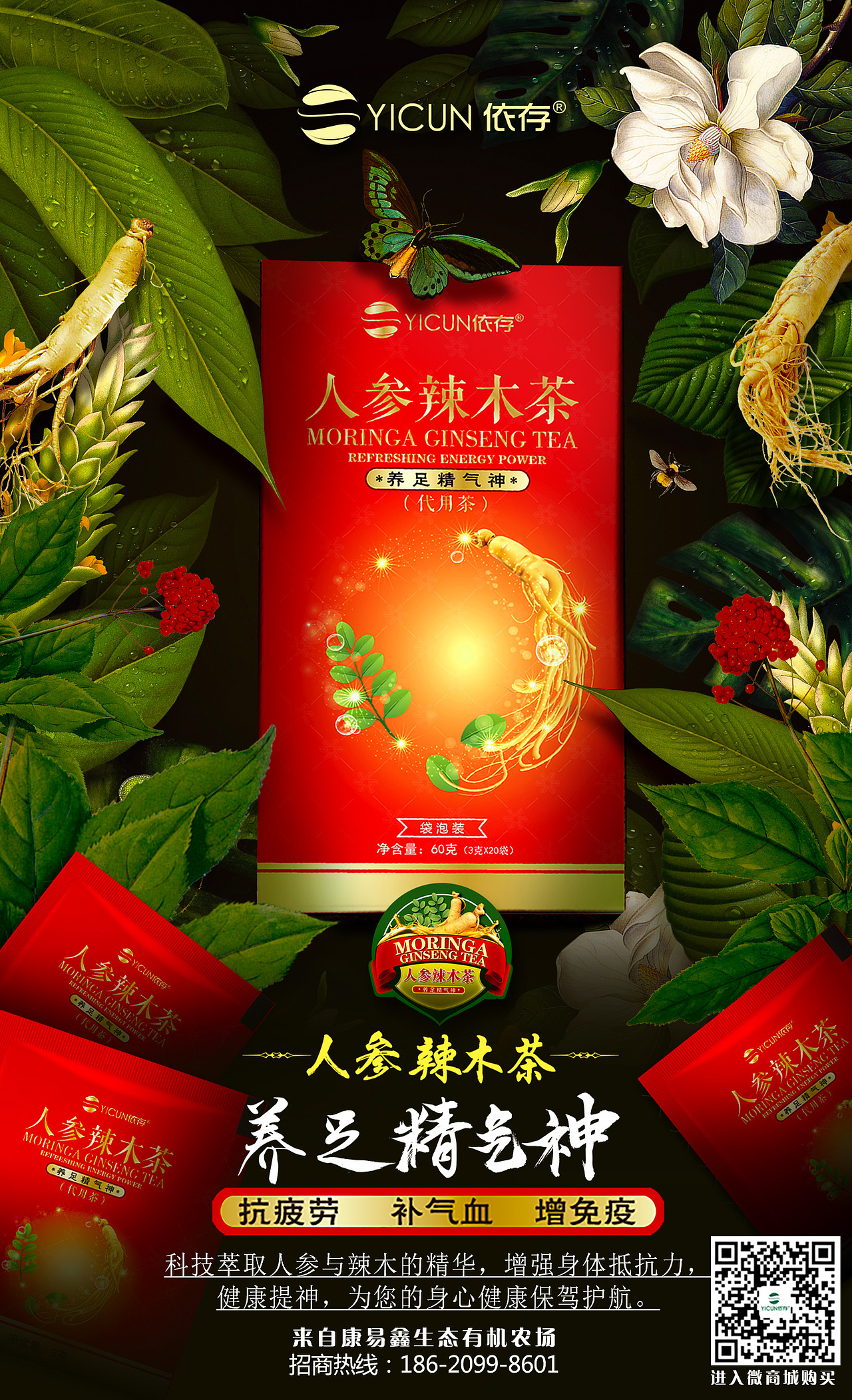 依存辣木的海报