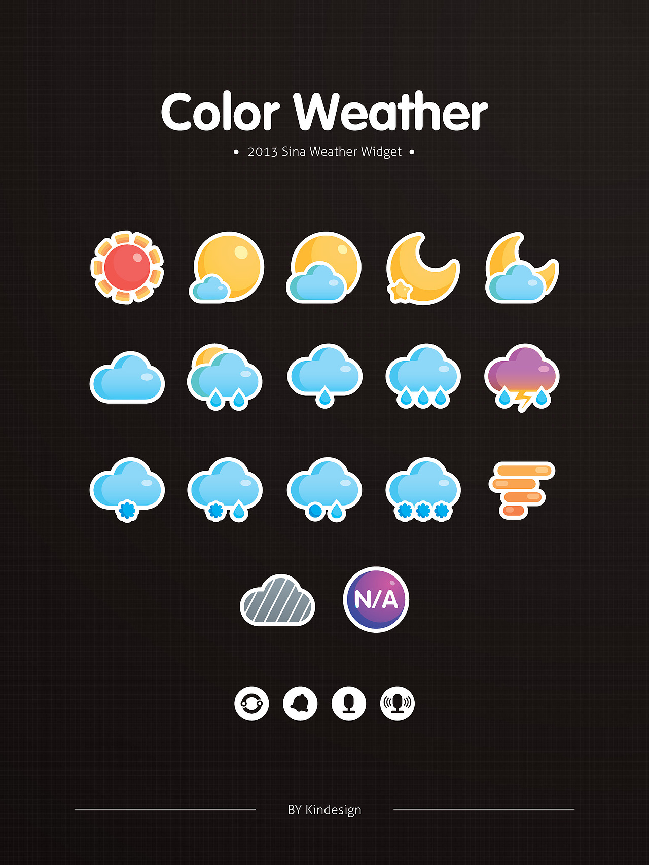 COLOR WEATHER（图ZOTQyMDI4NA==） - 主题/皮肤 - 站酷设计师大空逸_kin原创素材 - 站酷ZCOOL