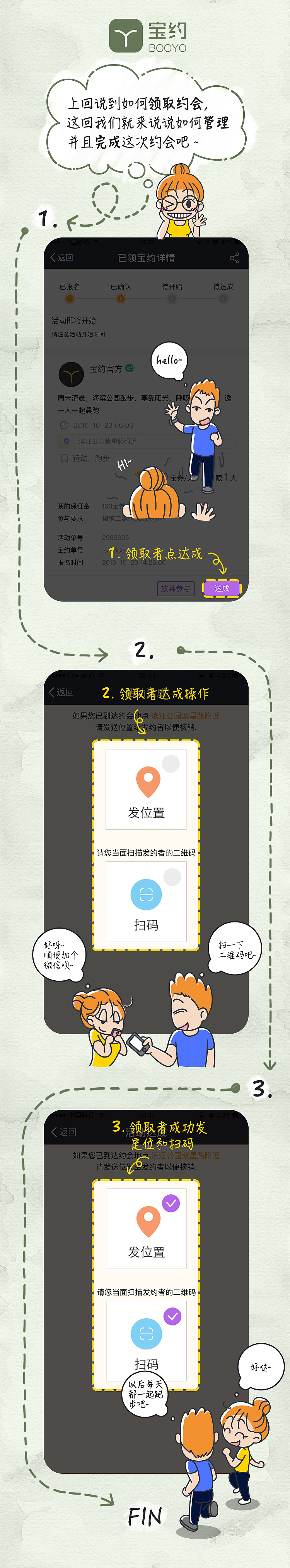 宝约流程图插图设计（图ZNjM0OTkwMTI=） - 商业插画 - 站酷设计师kamichin原创素材 - 站酷ZCOOL