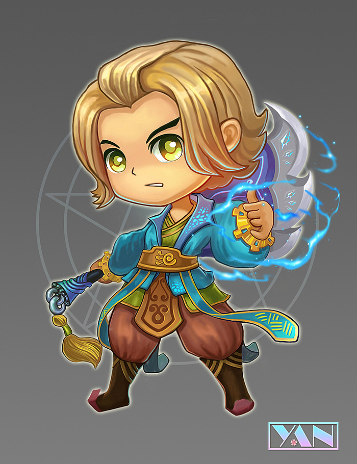 几个Q版角色图（图ZMzIzMDYyNjg=） - 游戏原画 - 站酷设计师雪灵酉原创素材 - 站酷ZCOOL