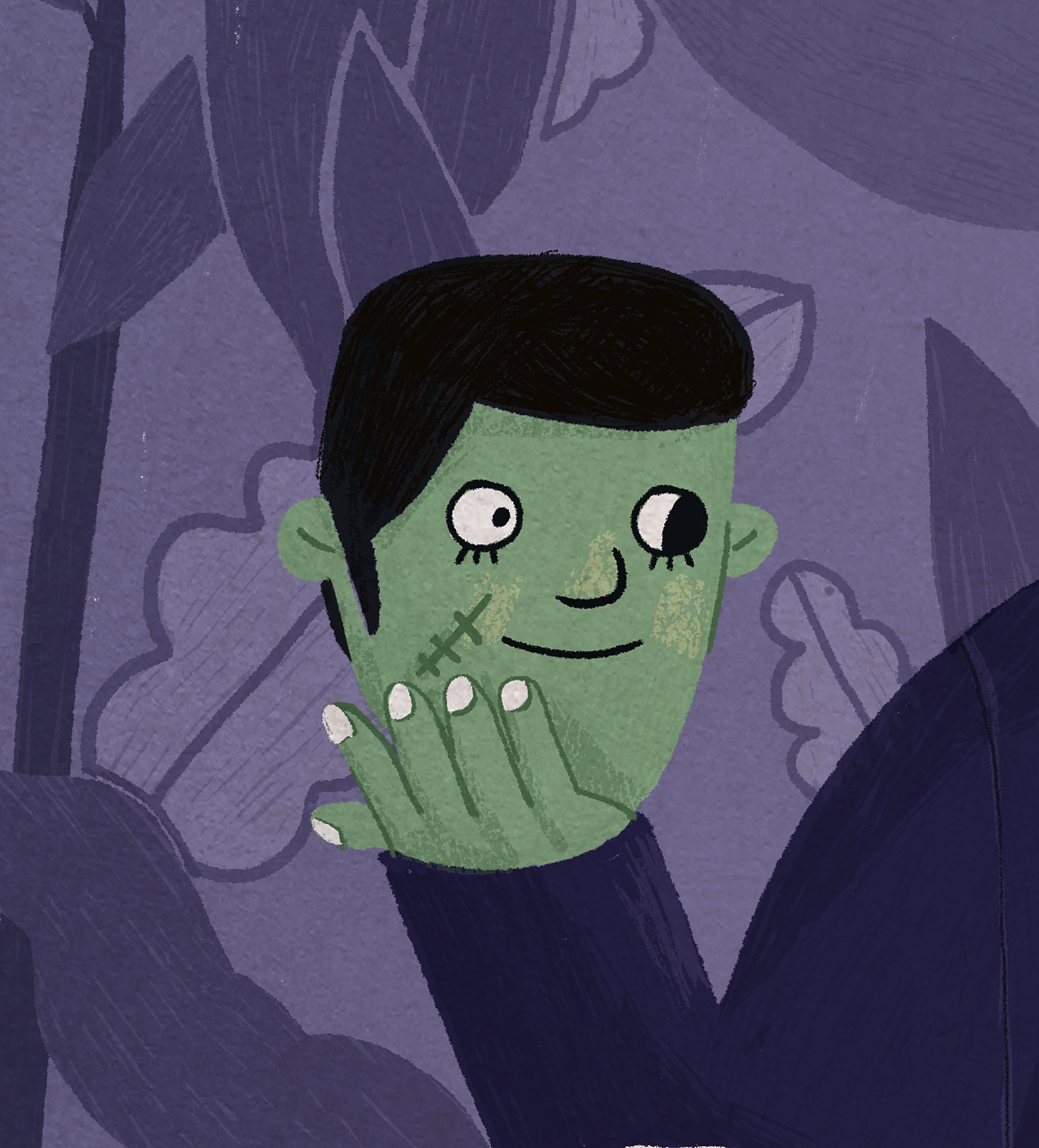 你是万圣节最甜的糖咩（图ZMjMwNDY1NjU2） - 商业插画 - 站酷设计师ADING阿丁原创素材 - 站酷ZCOOL