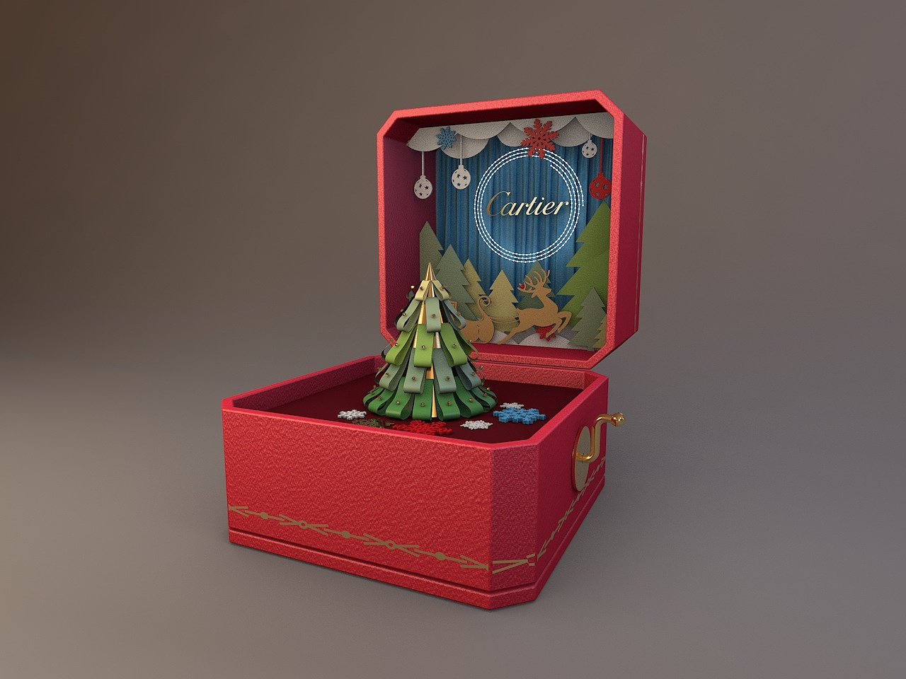 八音盒|工业/产品|生活用品|anthonymiao_原创作品-站酷zcool