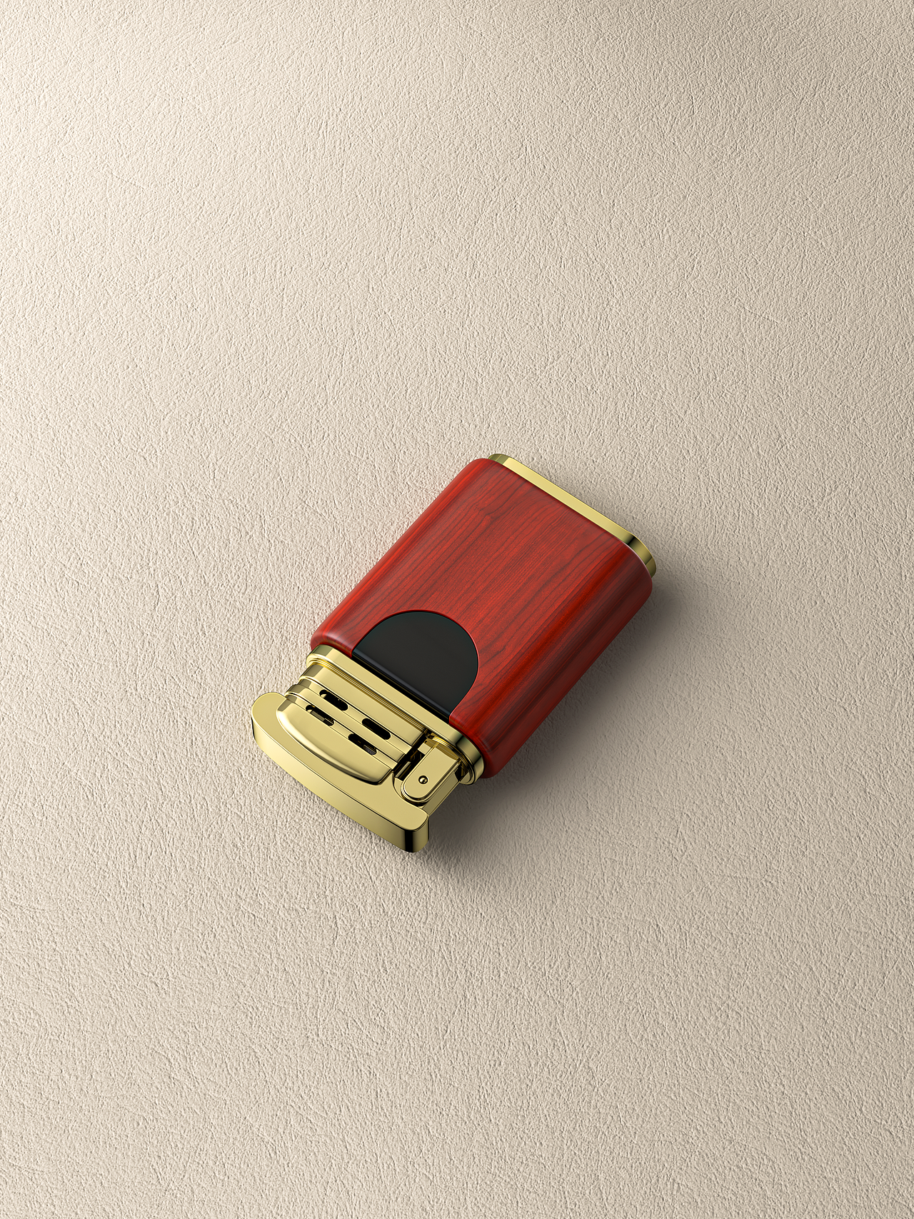 檀木打火机建模渲染