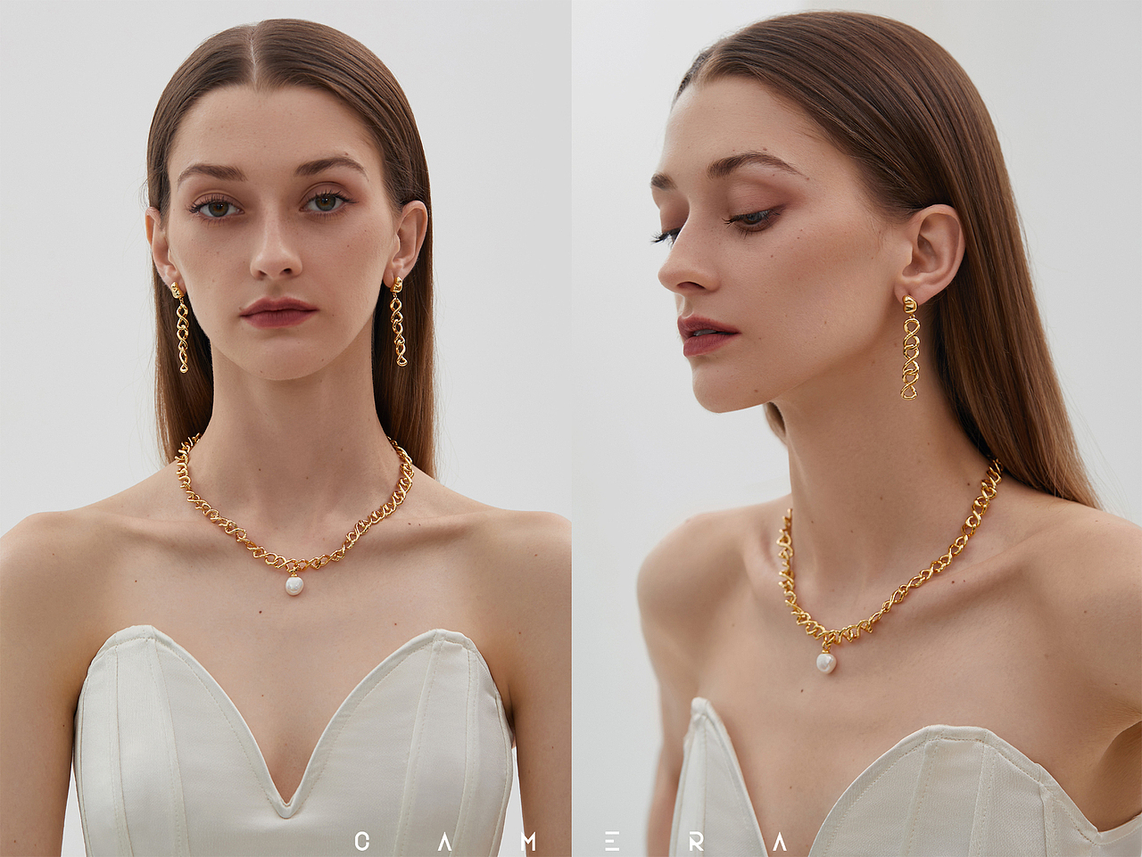 小众饰品设计/拼拍珠宝首饰模特图