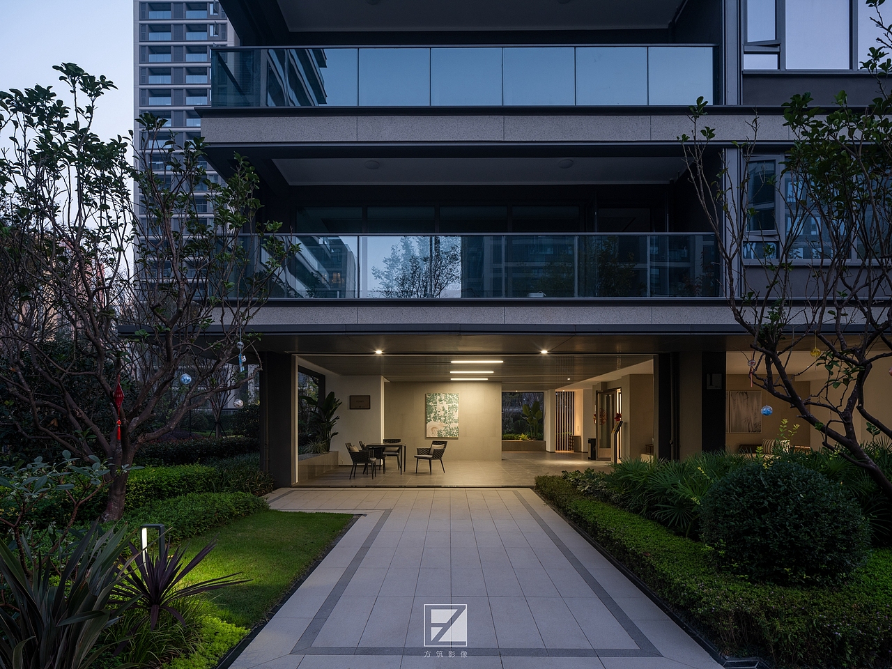 【上海方筑影像】--成都凤起籣庭住宅大区景观（图ZMzI0MTI3NDAw） - 环境/建筑摄影 - 站酷设计师上海方筑影像原创素材 - 站酷ZCOOL