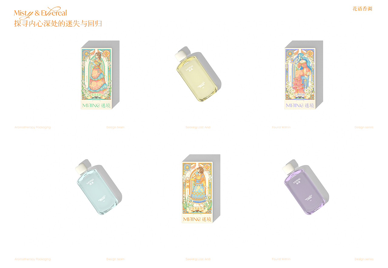 MIJNG迷境©香薰包装设计 | 探寻内心深处的迷失与回归（图ZMzcwMjM1NDI0） - 包装 - 站酷设计师不眠虎工作室原创素材 - 站酷ZCOOL