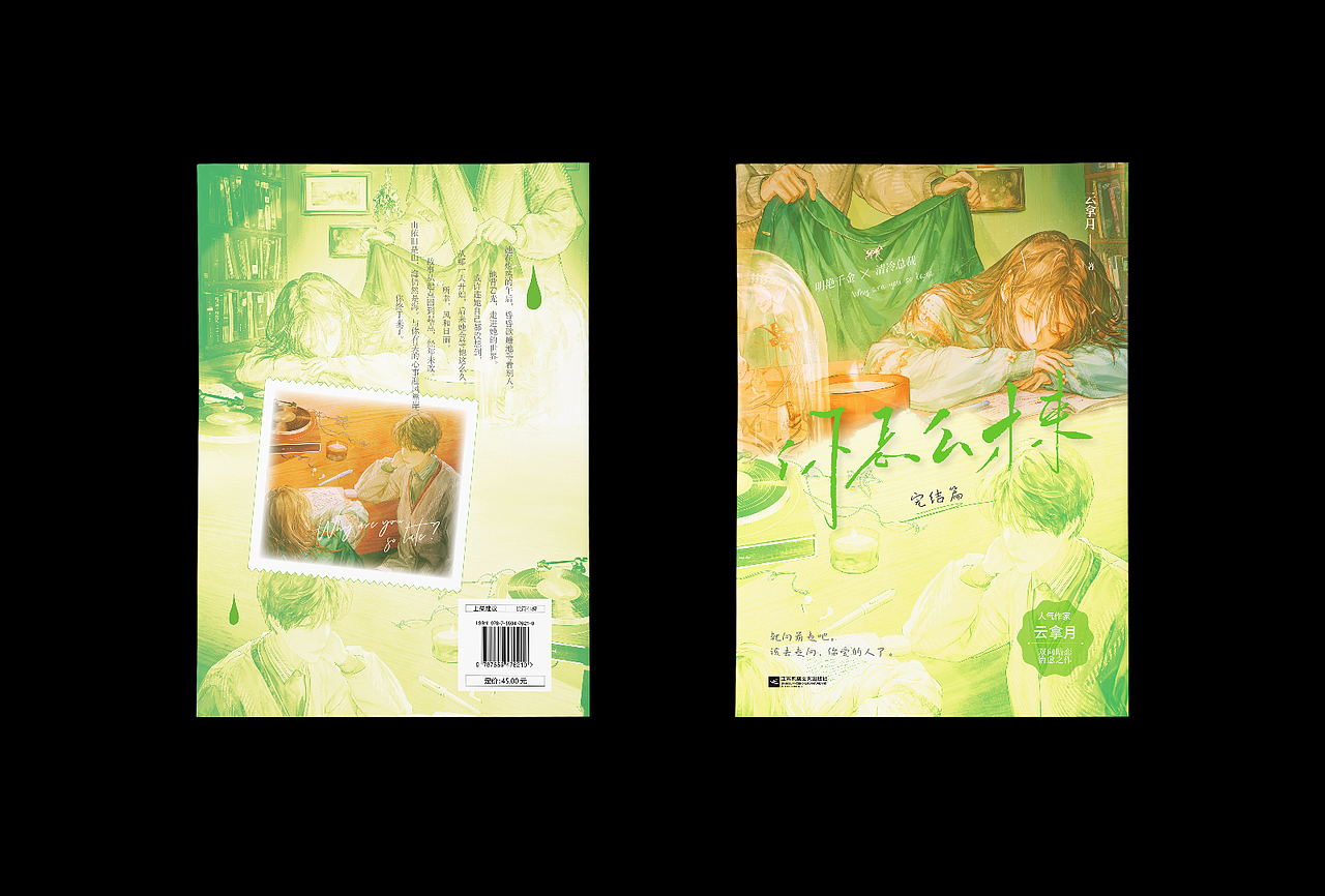 封面装帧设计 内页设计 宣发物料 《你怎么才来》