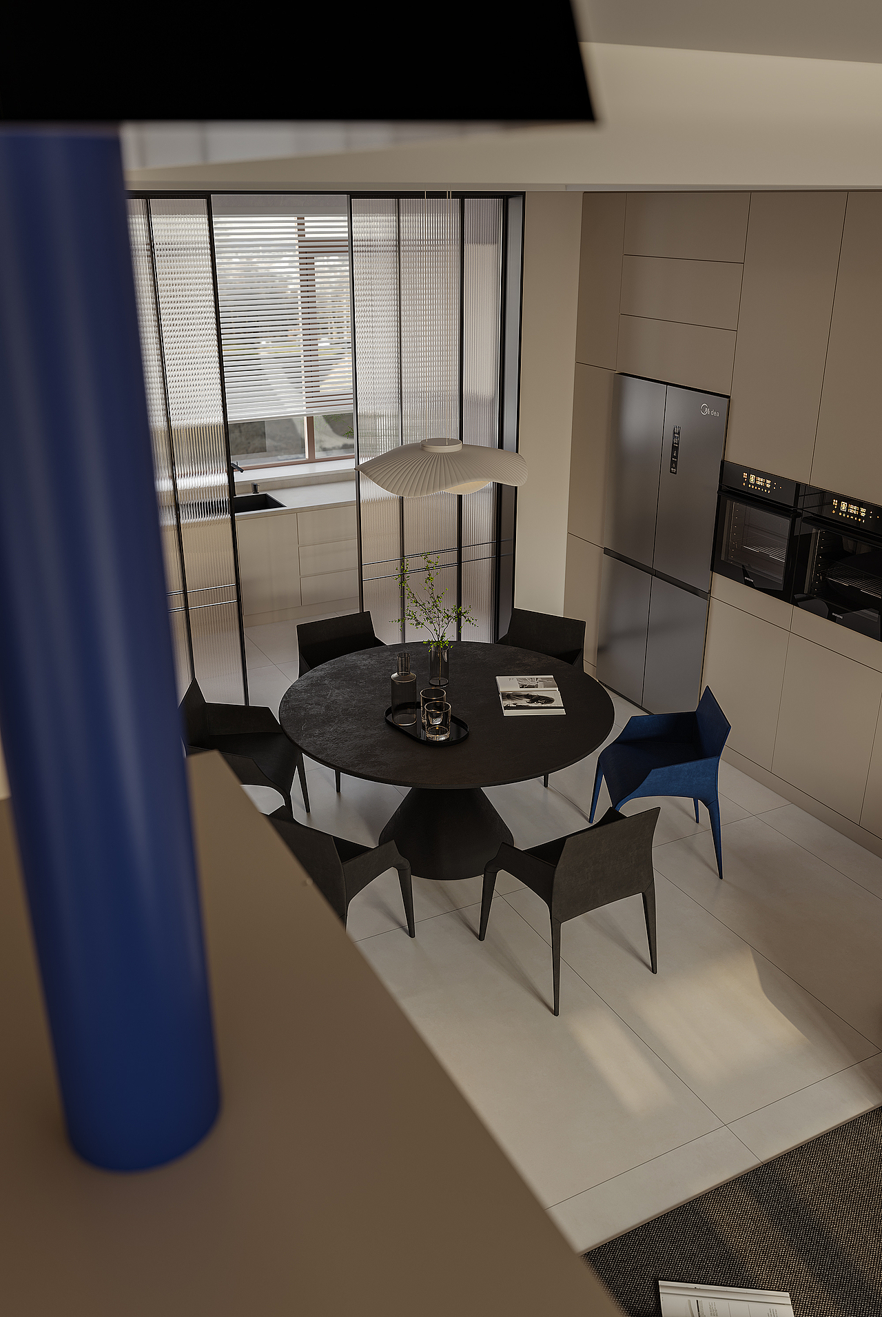 搬砖系列—现代蓝