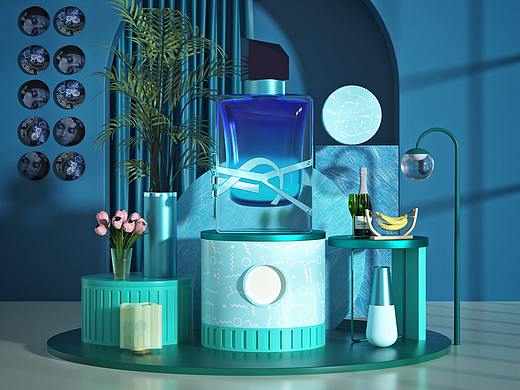 香水小场景（个人主页-ZNTMyMTM3NDg=） - 产品 - 站酷设计师江山又逢无情君原创素材 - 站酷ZCOOL