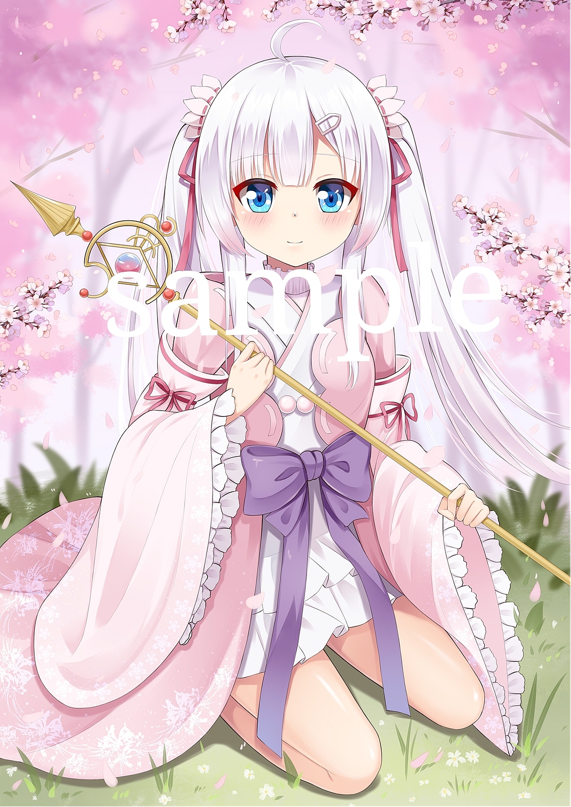 魔法少女（图ZMTU1NzI5NDEy） - 商业插画 - 站酷设计师凤梨在接稿原创素材 - 站酷ZCOOL