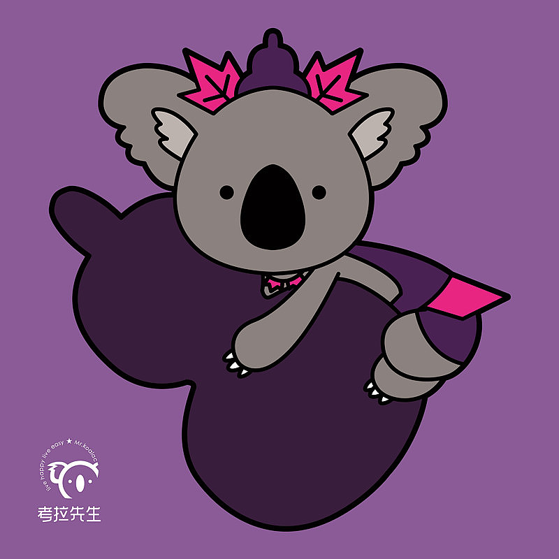 考拉先生卡通形象设计（图ZMzY2NzM2NzY=） - 商业插画 - 站酷设计师KarLuk原创素材 - 站酷ZCOOL
