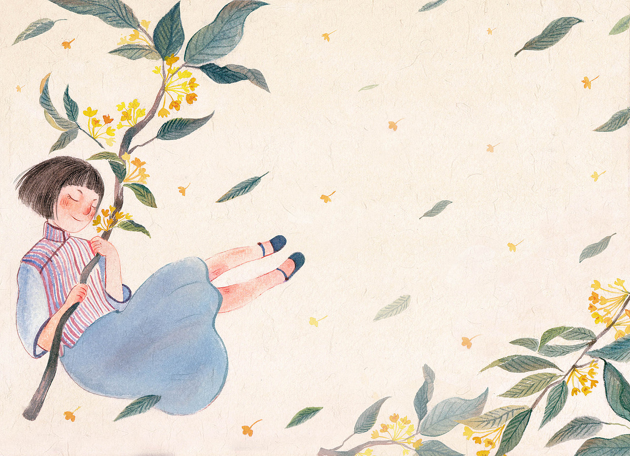 桂花雨宝松师傅内页插图