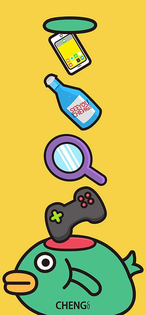 脑子是个好东西weeekbb（图ZNjAzOTUwODg=） - 新锐潮流插画 - 站酷设计师CU_CHENG原创素材 - 站酷ZCOOL