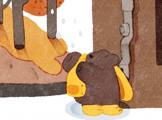 好久不见（图ZMzI0ODc4ODQw） - 儿童插画 - 站酷设计师梁柠檬梁柠檬原创素材 - 站酷ZCOOL