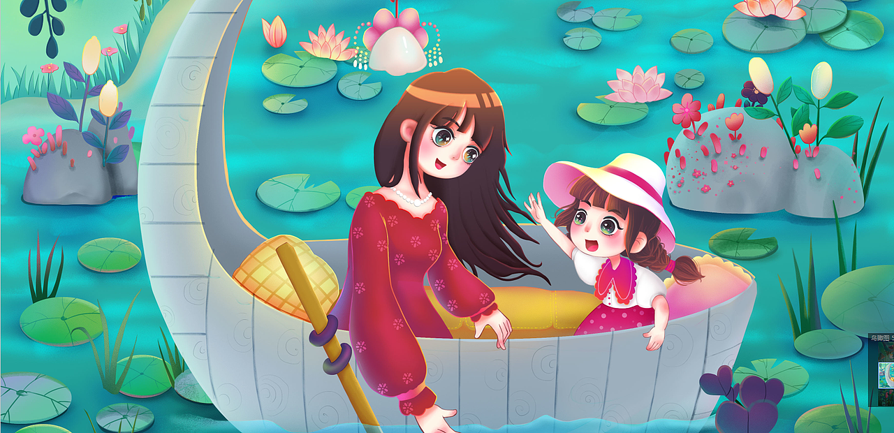 下午小憩时光（图ZMjc1OTUwMzEy） - 儿童插画 - 站酷设计师大智ZHI原创素材 - 站酷ZCOOL