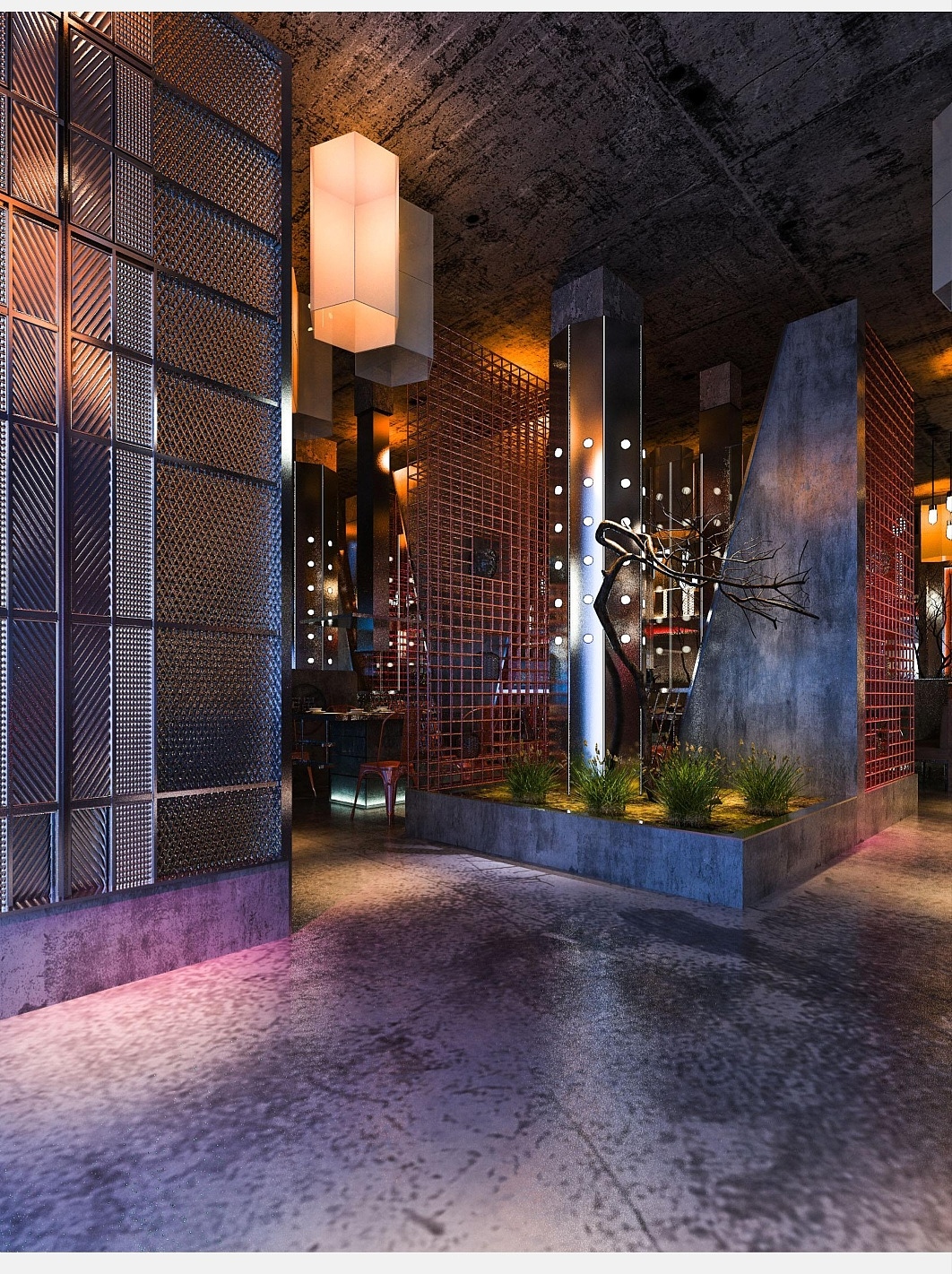 重金属工业餐厅（图ZMjMxMDc2OTY4） - 家装设计 - 站酷设计师Z64309726原创素材 - 站酷ZCOOL