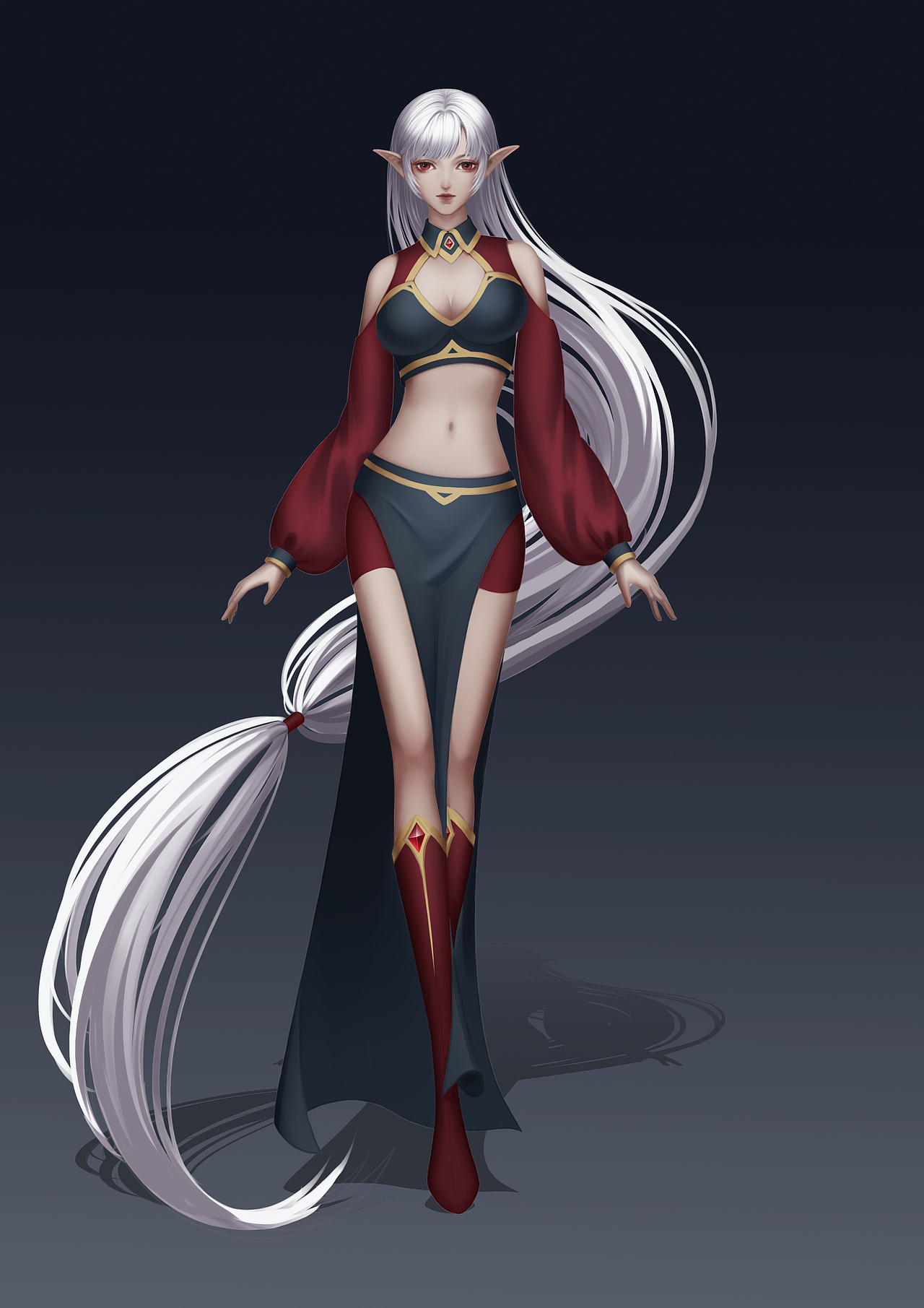 一个原创设子（图ZMjMxNTM5MjYw） - 游戏原画 - 站酷设计师离妄呐原创素材 - 站酷ZCOOL