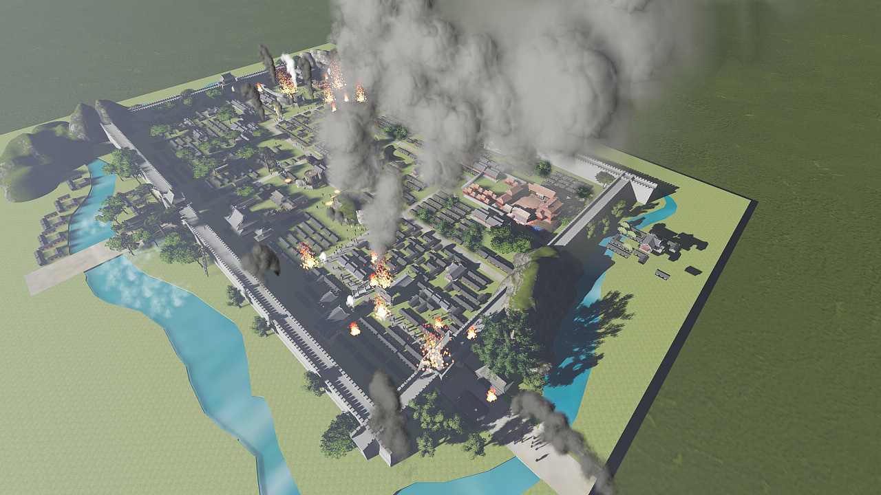 微缩模型 战争沙盘设计