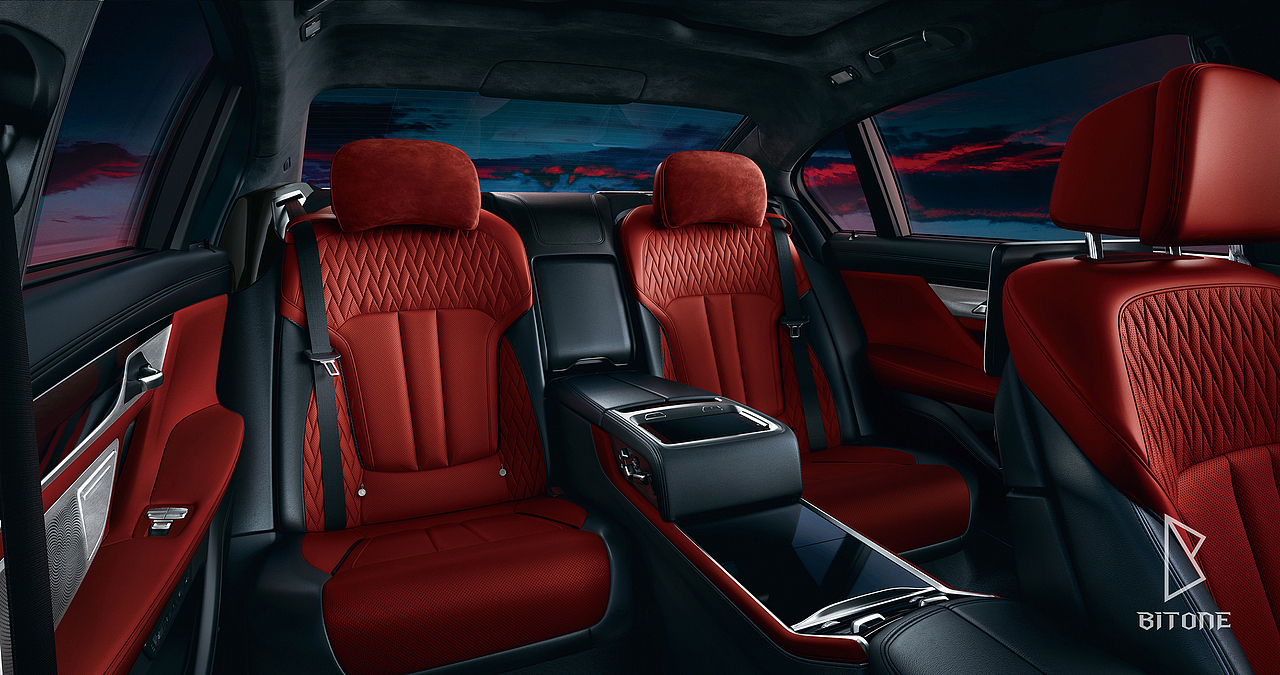 BMW 7系黑焰版静帧作品