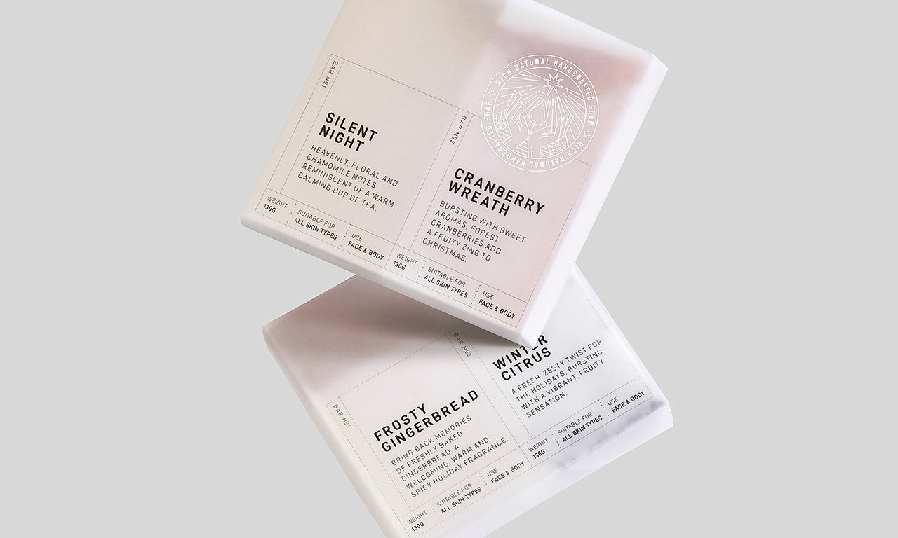 手工香皂包装设计丨logo设计丨VI设计