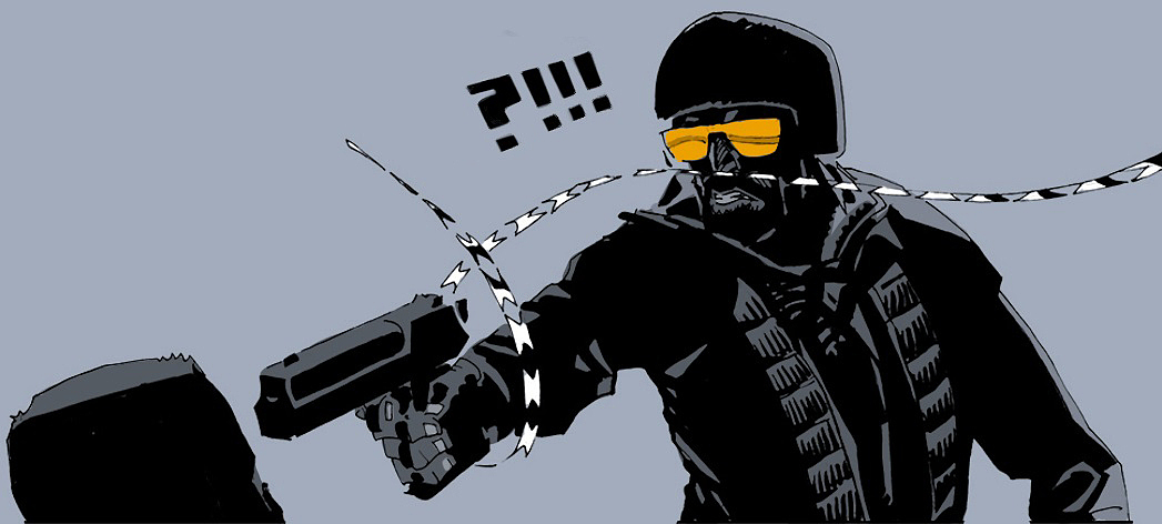 《hitman》(杀手47)漫画节选