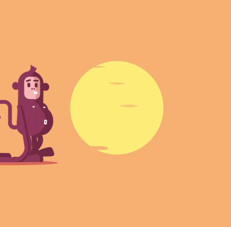 动效｜UI图形临摹-monkey（图ZODQzNDA1MDQ=） - 其他UI - 站酷设计师飞行官小白原创素材 - 站酷ZCOOL