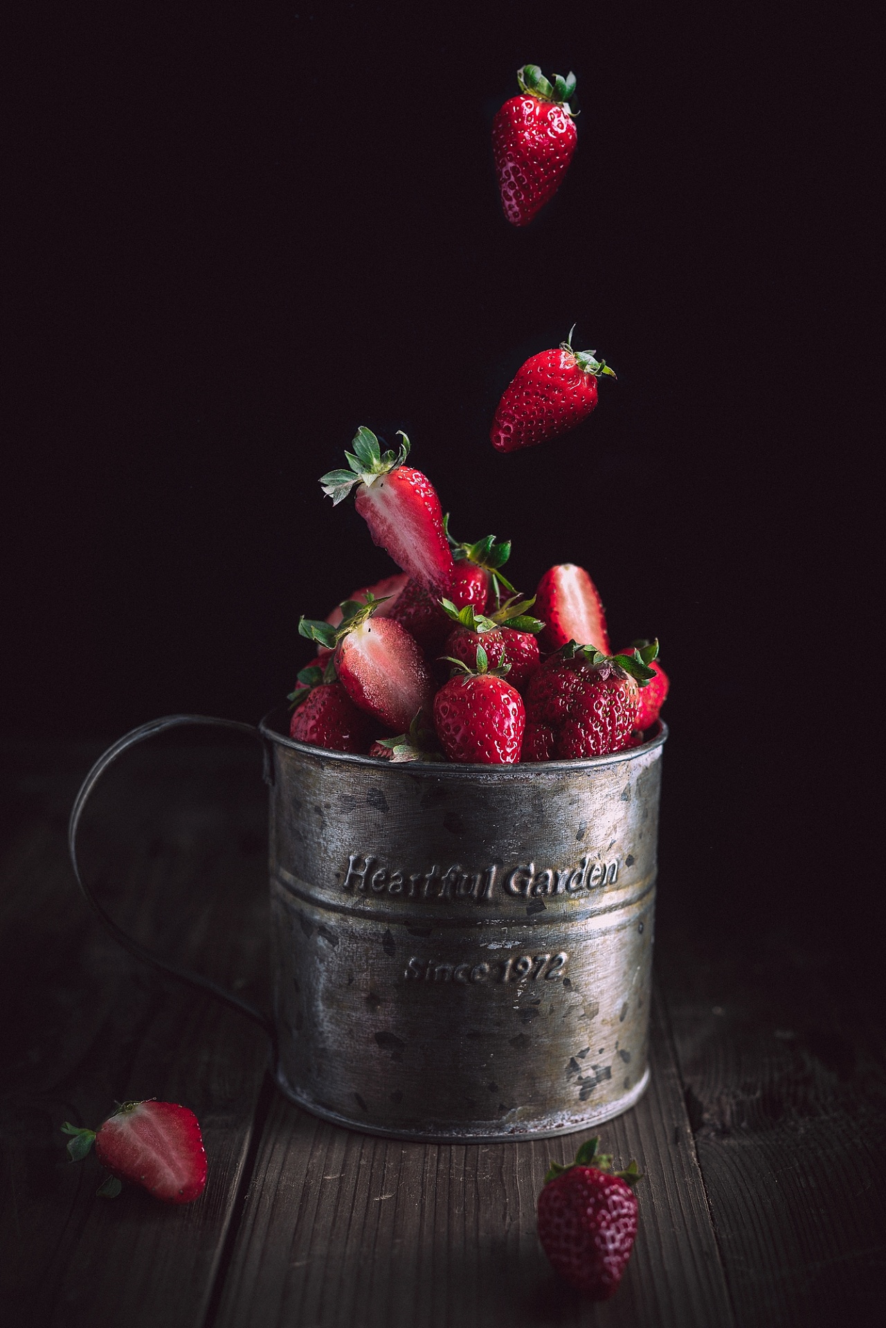 草莓季杯子甜品合集粉色高清摄影大图-千库网